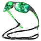 2026 Outdoor-Sportsonnenbrille für Herren mit blendfreien polarisierten Gläsern