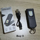 Mini-Schlüsselanhänger-Taschenlampe mit Magnetfuß