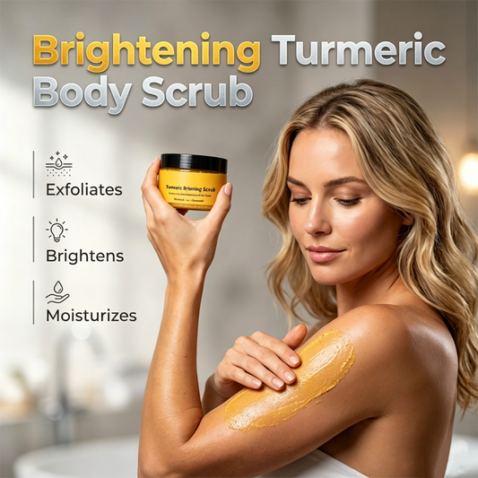 🥳 HEISSER SALE 2026 – 50% RABATT! 💞 70.000+ VERKAUFT ! Turmeric Exfoliating Body Scrub