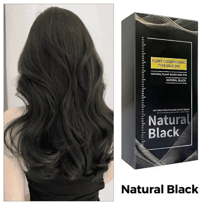 Pflanzliche Haarfärbecreme mit Kamm-Applikator