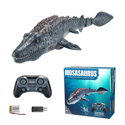 2.4-GHz-RC-Mosasaurus-Schwimmspielzeug mit Wassersprühfunktion