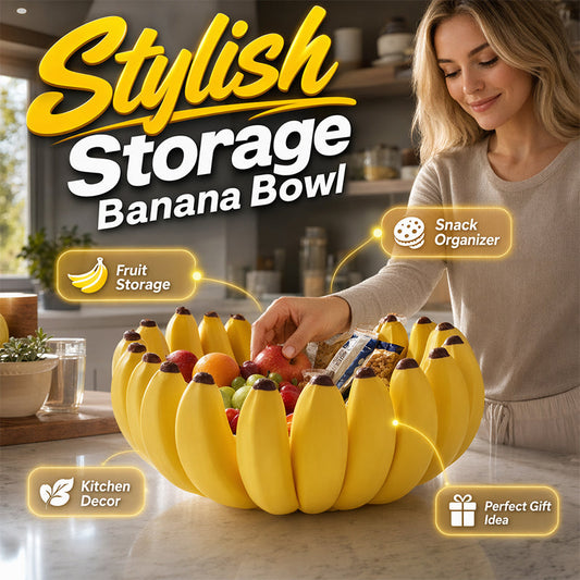 🍌Kreative Bananenförmige Obstschale