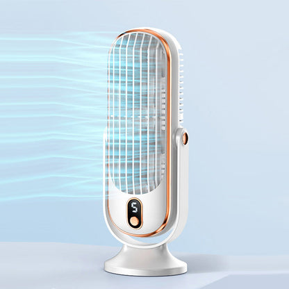 Tragbarer Tischventilator mit Klimaanlage und 5 Windgeschwindigkeiten