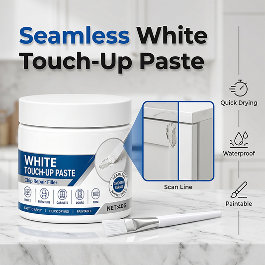 🔥 Heute 42 % sparen! 1 kaufen, 1 gratis dazu 🪑 Weiße Reparaturpaste für Möbel (inkl. Pinsel)