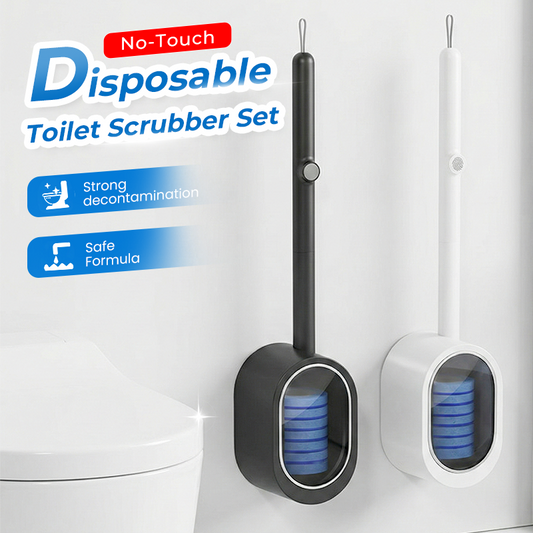 🎁Riesige Rabatte! Jetzt kaufen und sparen🎉Berührungsloses Einweg-Toilettenbürsten-Set
