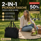 🥳HEISSER SALE 2026🥳💞50.000+ VERKAUFT!👵  2-in-1-Picknicktasche, wandelbar in eine Tragetasche