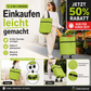 🔥HEISSER VERKAUF 42% RABATT🔥 Faltbare 2-in-1-Einkaufstasche
